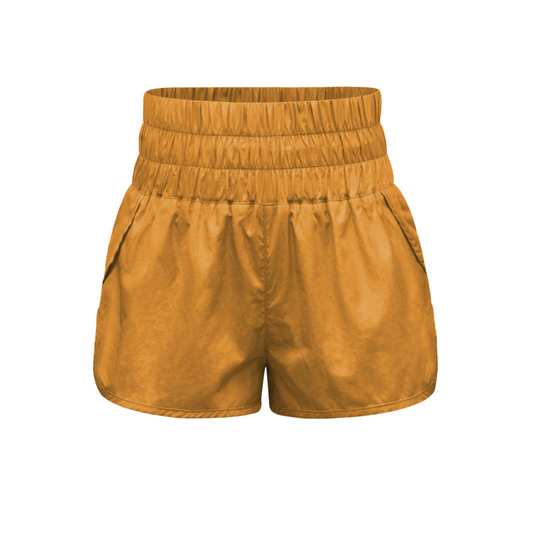 Quick Dry High Waist Sports Shorts