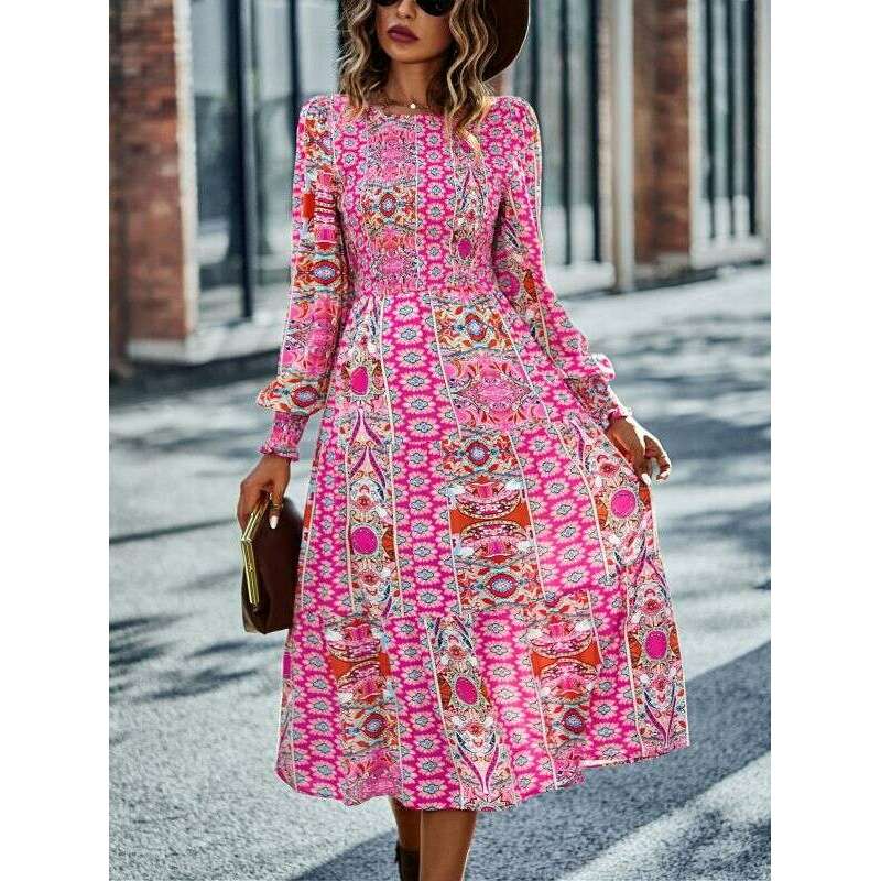 bohemian-swing-maxi-dress-–-round-neck-woven-polyester-spring-autumn-stylesmiling-maria---everything-for-women-34658464