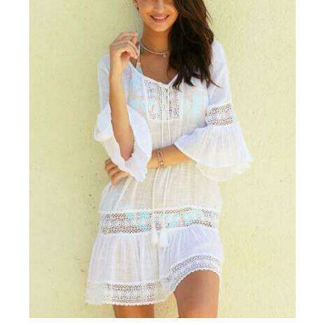 flared-sleeve-beach-cover-up-dress-–-lightweight-woven-sun-shirtsmiling-maria---everything-for-women-34658343