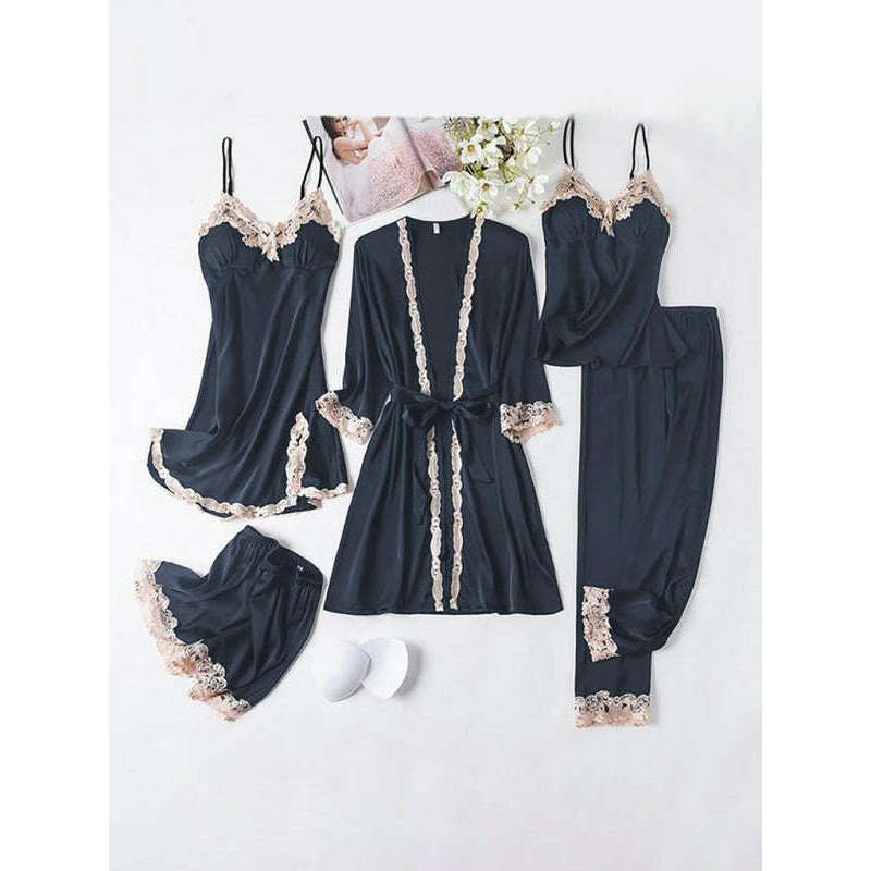 womens-lace-pajama-set-–-5-piece-soft-lounge-sleepwear-in-contrasting-colorssmiling-maria---everything-for-women-34638387