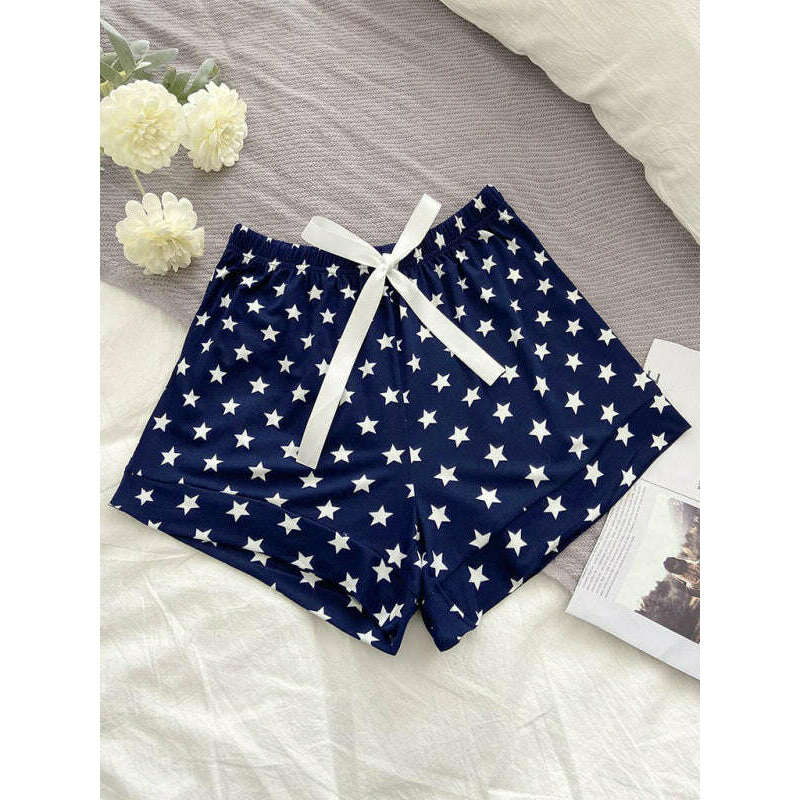 womens-star-print-knit-lounge-shorts-–-soft-rayon-blend-pajama-bottomssmiling-maria---everything-for-women-34638840
