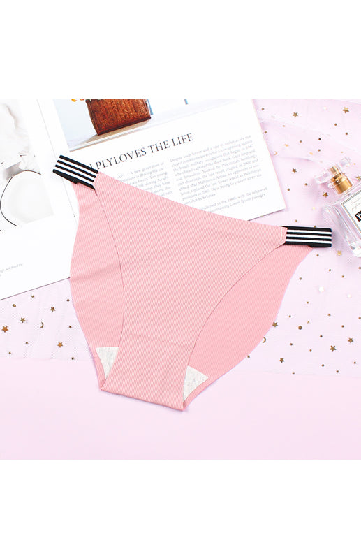 Women's Seamless Low-Waist Breathable Panties – Invisible, Soft, Full Coverage