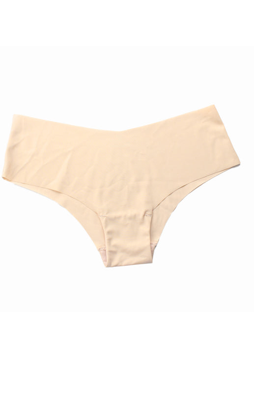 Seamless High Elastic Solid Knit Briefs – Soft Invisible Low-Waist Panties