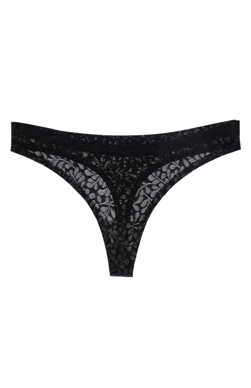 Seamless Low-Waist Knit Thong Panties – Breathable & Stretchy for All Seasons