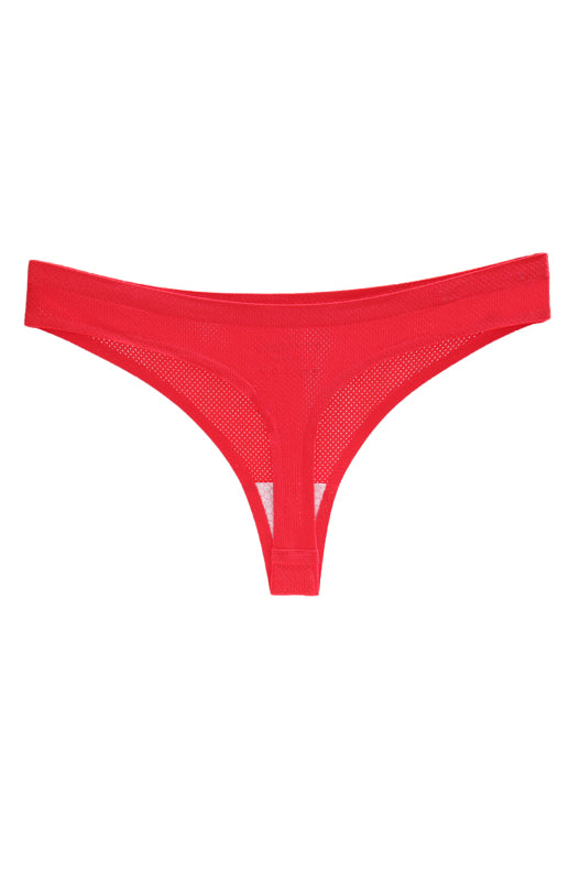 Women's Seamless Mesh Thongs – Breathable, Low-Waist, All-Season Comfort