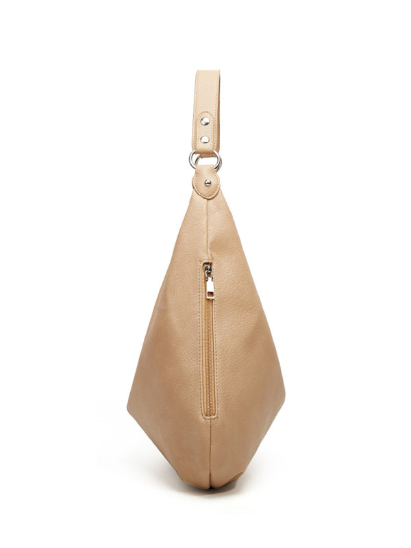Retro PU Leather Messenger Tote Bag