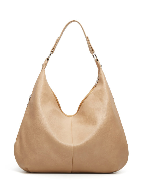 Retro PU Leather Messenger Tote Bag