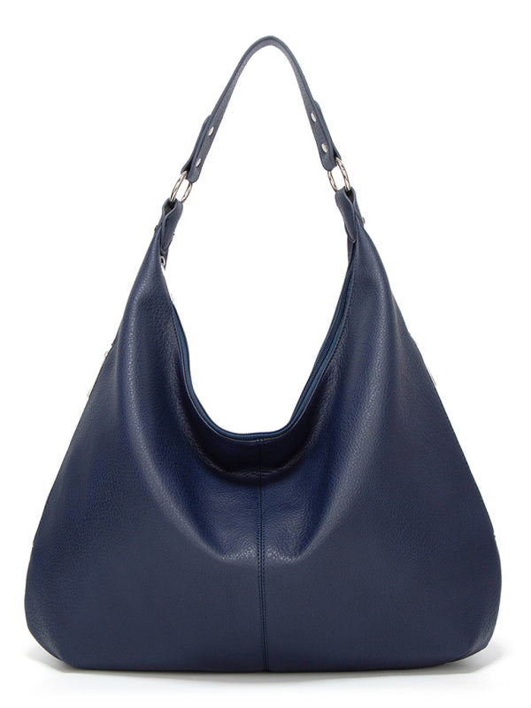 Retro PU Leather Messenger Tote Bag