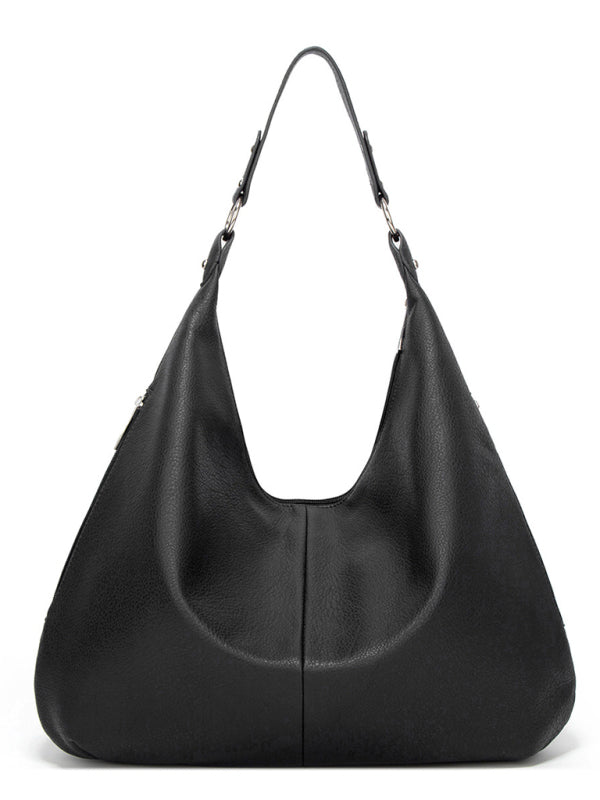 Retro PU Leather Messenger Tote Bag