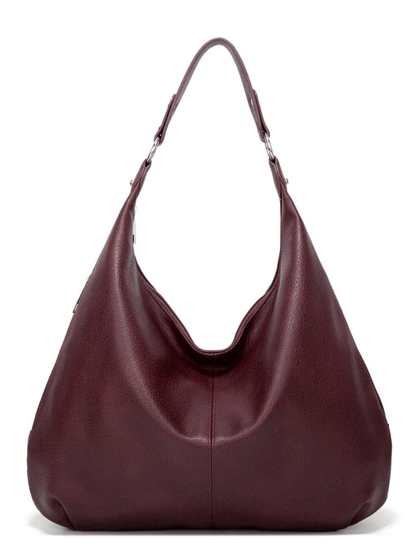 Retro PU Leather Messenger Tote Bag
