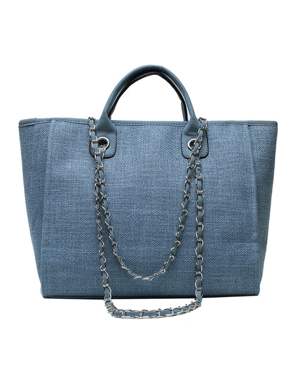 Women's Large Bucket Shoulder Tote Bag