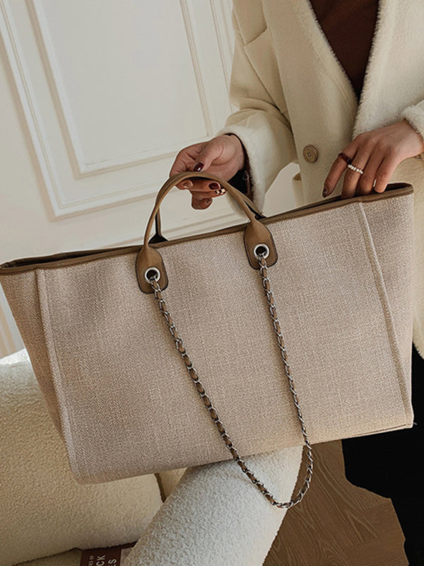 Women's Large Bucket Shoulder Tote Bag
