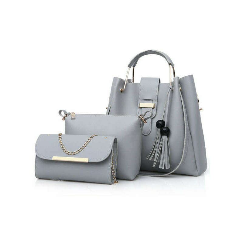 3-piece-pu-leather-bucket-shoulder-handbag-setsmiling-maria---everything-for-women-34710981