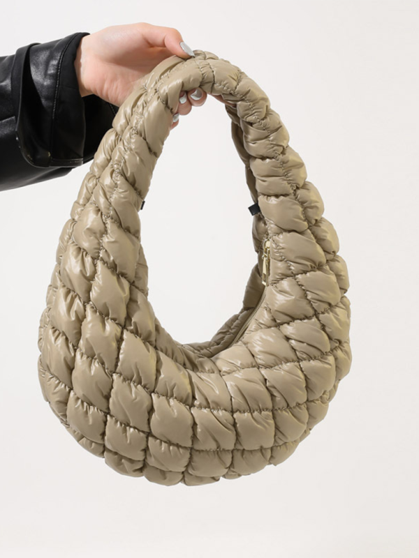 Minimalist Dumpling-Style Handbag
