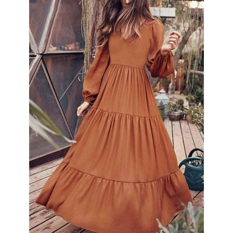 elegant-puff-sleeve-swing-dress-–-lightweight-polyester-for-spring-summersmiling-maria---everything-for-women-34656120