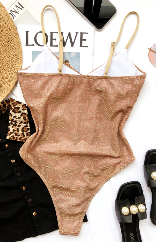 Flash Bikini Sexy One-Piece Swimsuit