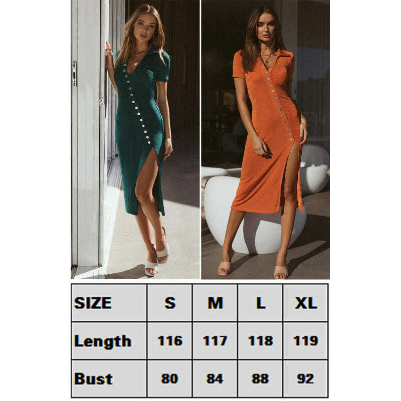 retro-slim-fit-lapel-button-down-short-sleeve-dresssmiling-maria---everything-for-women-34656618