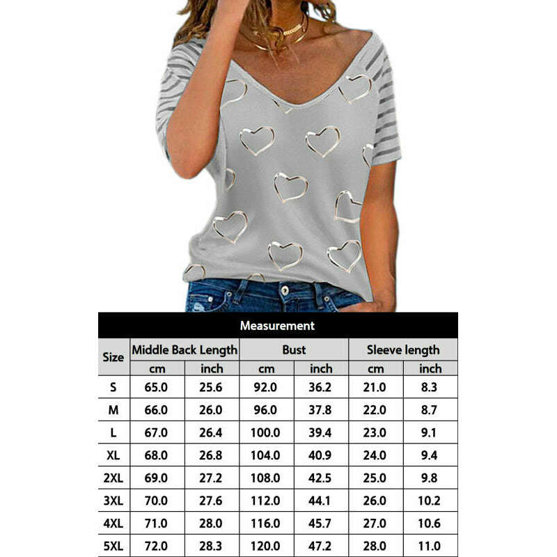 heart-print-v-neck-short-sleeve-knit-topsmiling-maria---everything-for-women-34692452