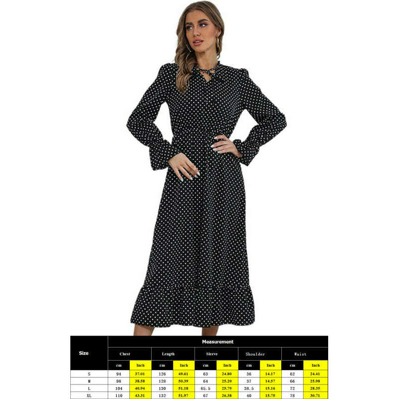 polka-dot-long-sleeve-v-neck-dress-with-waist-tie-–-retro-spring-looksmiling-maria---everything-for-women-34656154