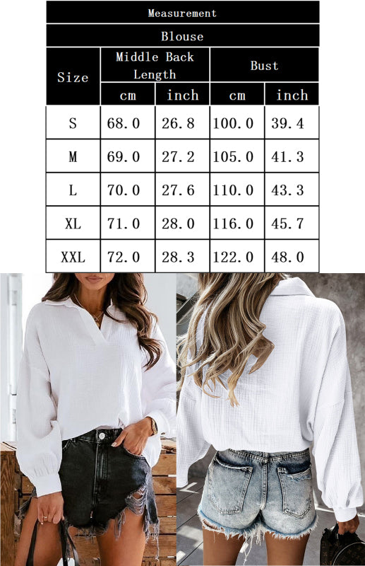 Women's Long Sleeve Lapel Lantern Coat
