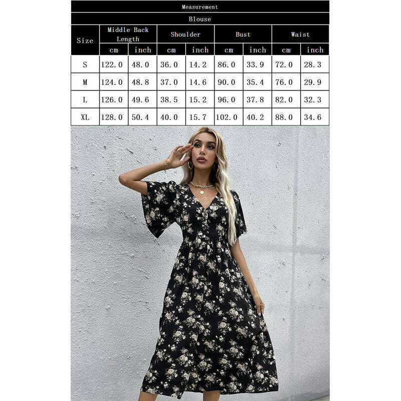 womens-floral-v-neck-midi-dress-–-short-lotus-sleeves-high-waistsmiling-maria---everything-for-women-34657160