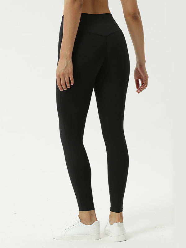 High-Waisted Seamless Knit Leggings for Women