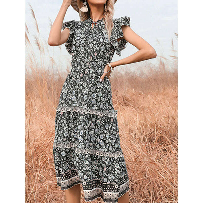 retro-floral-v-neck-fringed-dress-–-short-sleeve-lightweight-vintage-stylesmiling-maria---everything-for-women-34657906