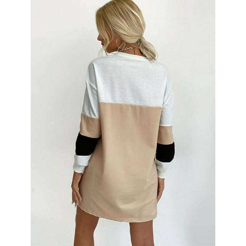 long-sleeve-print-sweater-dress-–-loose-fit-contrast-color-cracker-khakismiling-maria---everything-for-women-34656149