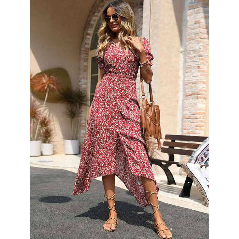 red-retro-floral-v-neck-midi-dress-–-irregular-hem-short-sleevessmiling-maria---everything-for-women-34657409