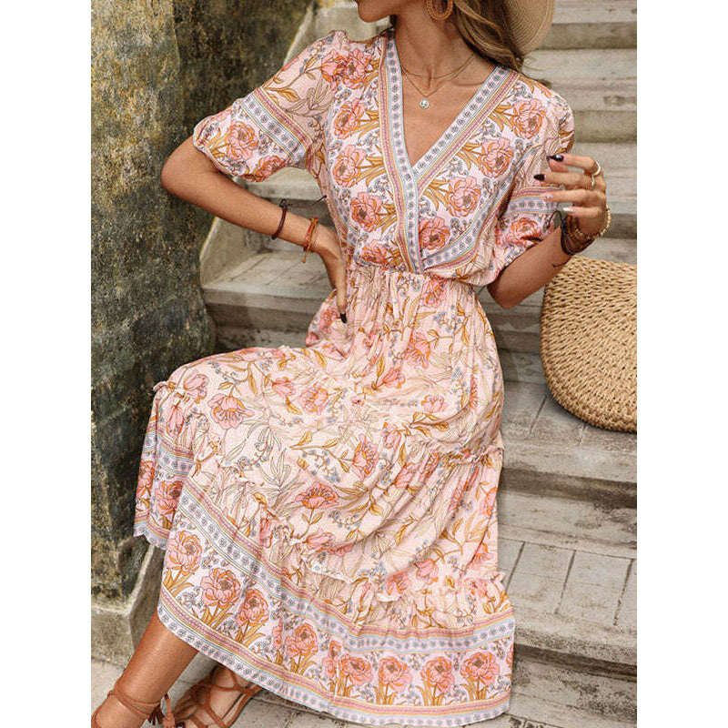 vintage-pink-print-v-neck-midi-dresssmiling-maria---everything-for-women-34668823