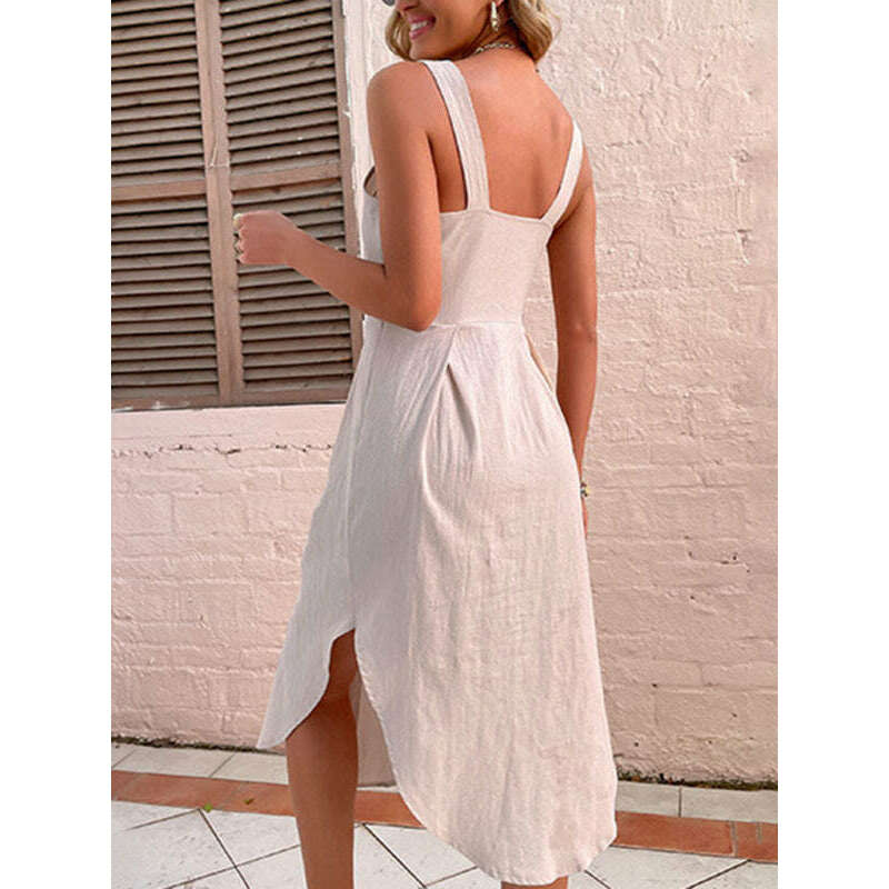 slim-fit-cotton-linen-suspender-dress-–-irregular-hem-solid-colorsmiling-maria---everything-for-women-34656265