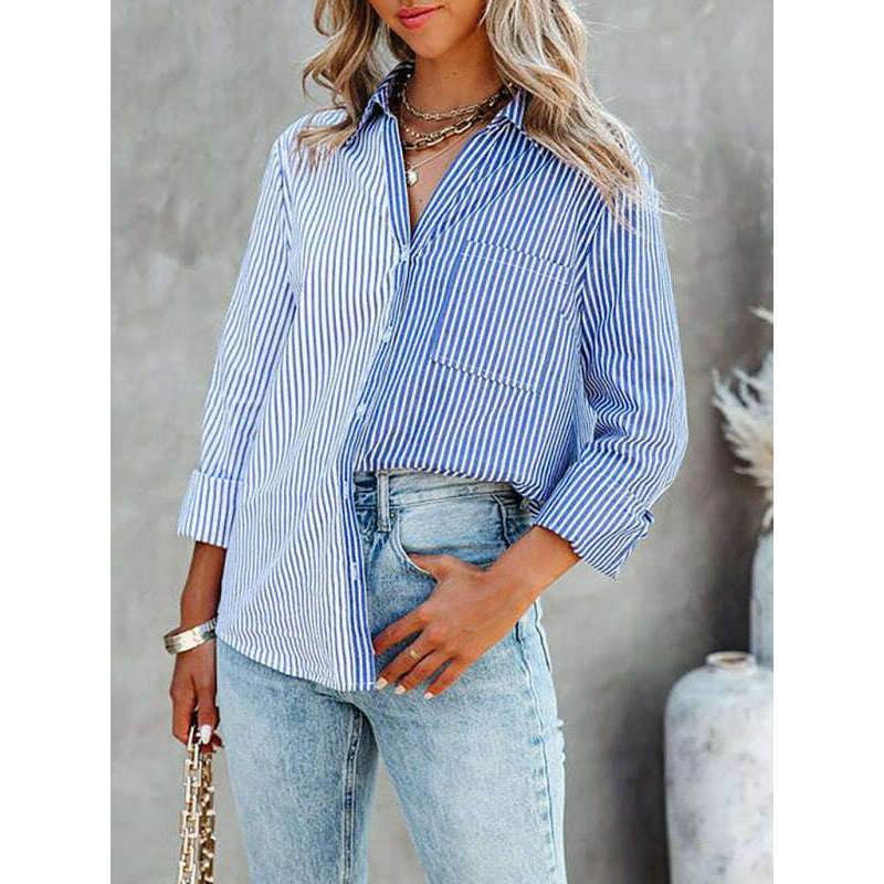womens-striped-button-down-long-sleeve-shirtsmiling-maria---everything-for-women-34698689