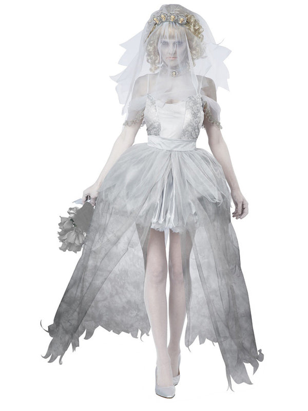 Halloween Ladies Demon Vampire Bride Costume