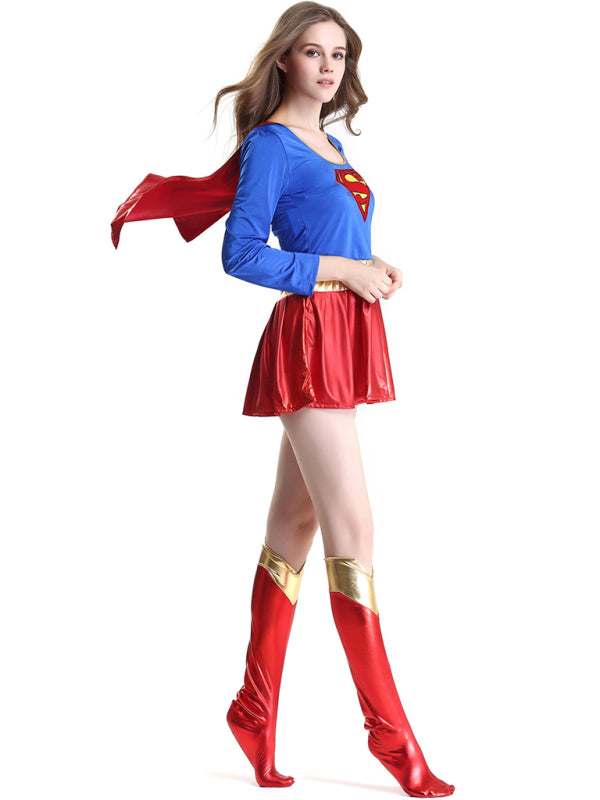 Sexy Supergirl Halloween Costume Set