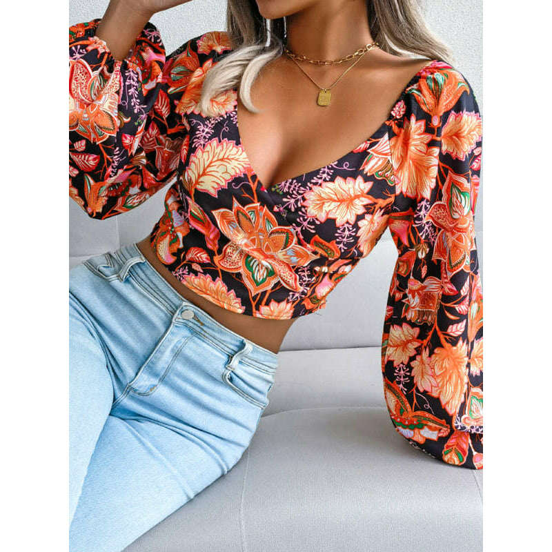 womens-floral-chiffon-v-neck-lantern-sleeve-blousesmiling-maria---everything-for-women-34701652