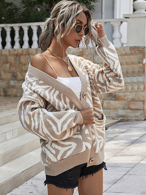 Women's Casual Knit Sweater Cardigan