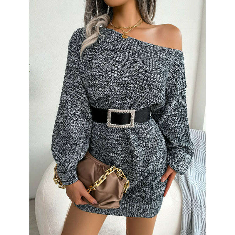 off-shoulder-knit-lantern-sleeve-dresssmiling-maria---everything-for-women-34685022