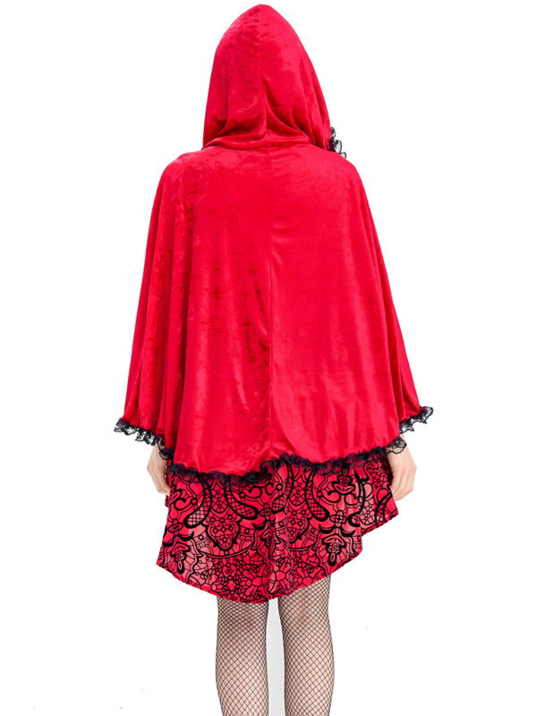 Little Red Riding Hood Halloween Cape Costume - Large