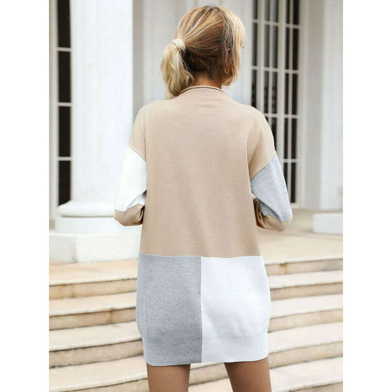 color-block-long-sleeve-jersey-dress-–-round-neck-knit-without-beltsmiling-maria---everything-for-women-34655544