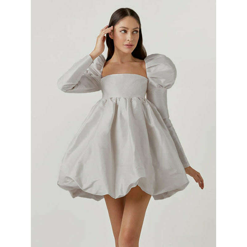 womens-long-sleeve-a-line-dress-with-puff-sleevessmiling-maria---everything-for-women-34678087