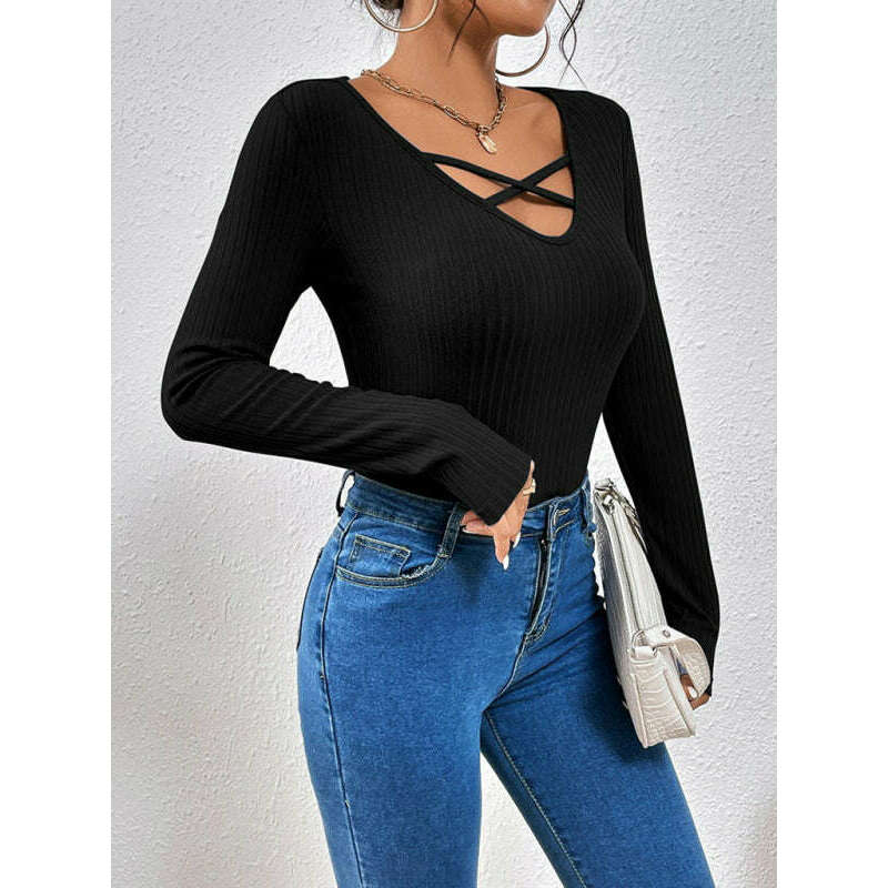 womens-crossover-v-neck-long-sleeve-t-shirtsmiling-maria---everything-for-women-34692700