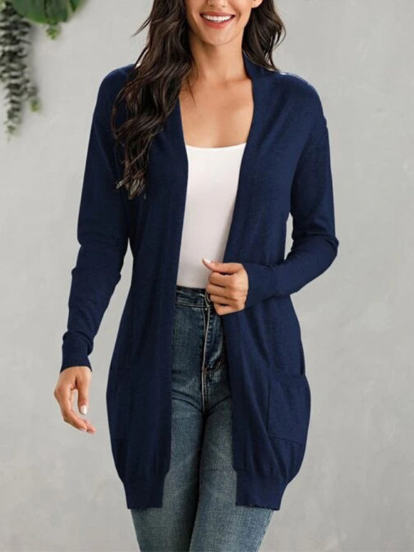 Women's Long Sleeve Knit Cardigan Champlain color