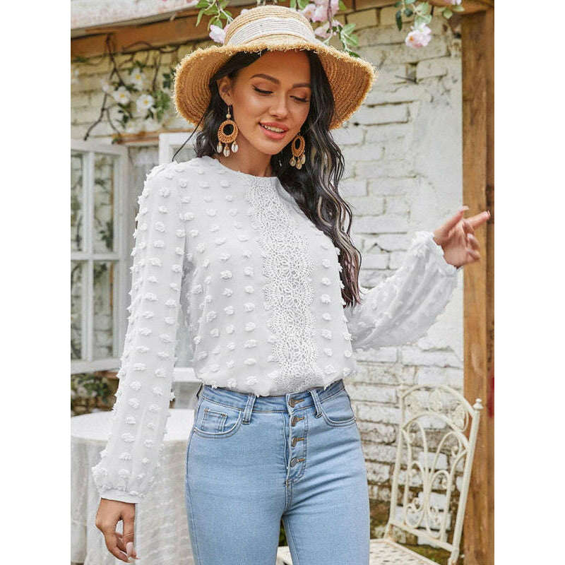 womens-lace-balloon-sleeve-blousesmiling-maria---everything-for-women-34700144