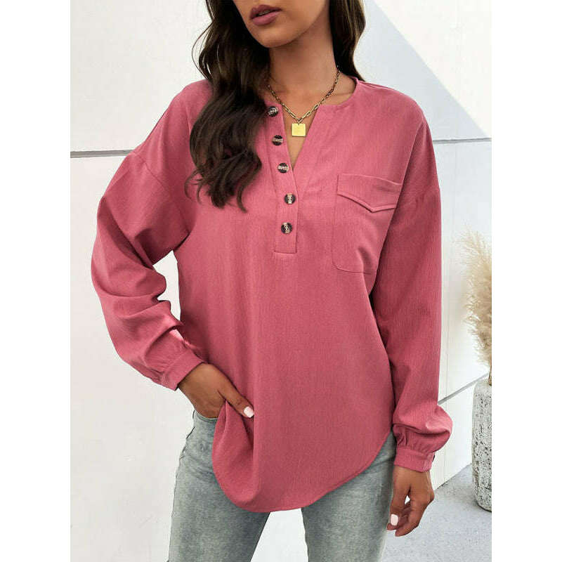 womens-retro-v-neck-lantern-sleeve-blousesmiling-maria---everything-for-women-34699895