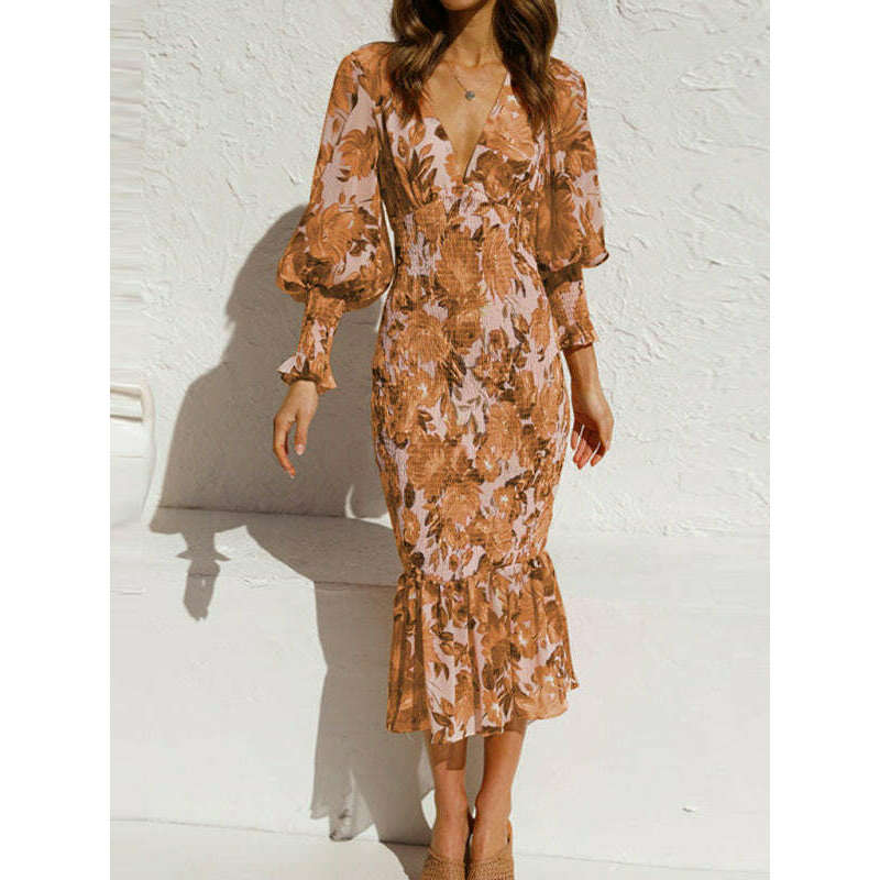 sexy-v-neck-long-sleeve-slim-dress-–-stretch-fit-with-bold-printssmiling-maria---everything-for-women-34659087
