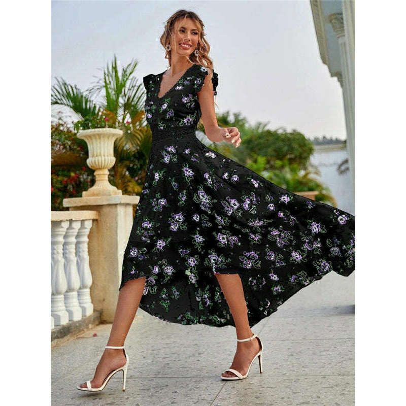 floral-swing-skirt-dress-with-lace-waist-–-sleeveless-v-neck-lightweightsmiling-maria---everything-for-women-34658551