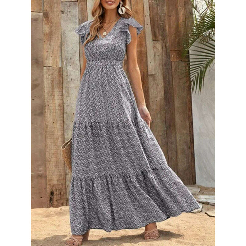 leisure-v-neck-maxi-vacation-dress-–-flowy-knit-polyester-floral-printsmiling-maria---everything-for-women-34658884