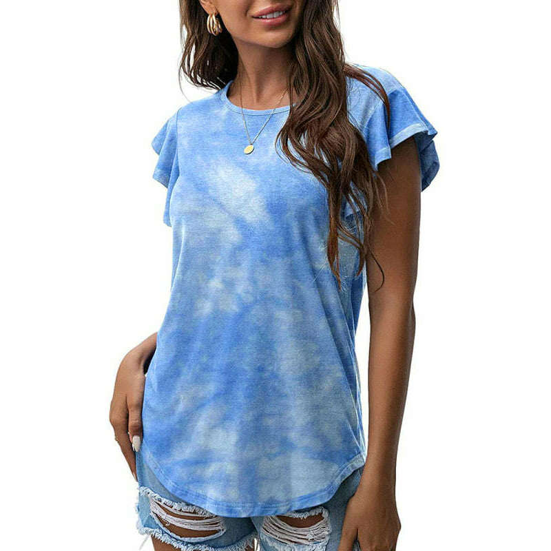 womens-camouflage-ruffle-sleeve-t-shirtsmiling-maria---everything-for-women-34694127