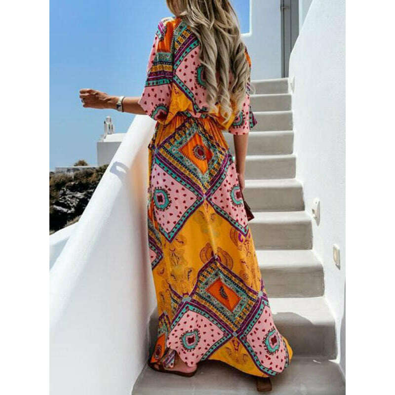 chiffon-print-maxi-dress-–-v-neck-mid-waist-bohemian-style-for-summersmiling-maria---everything-for-women-34658080