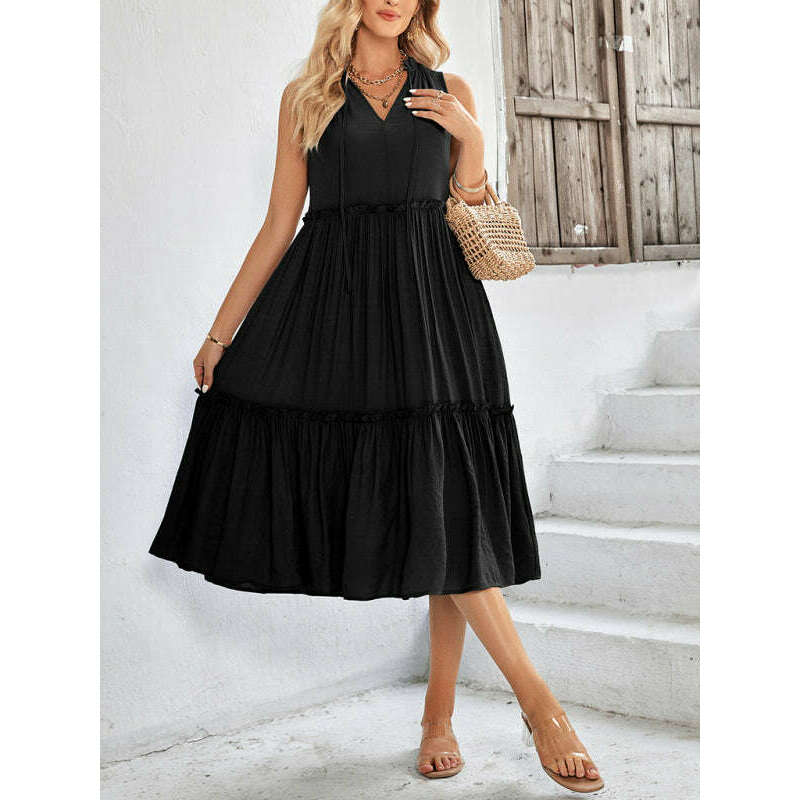 solid-v-neck-sleeveless-loose-dress-–-soft-polyester-spring-summer-casual-looksmiling-maria---everything-for-women-34654593